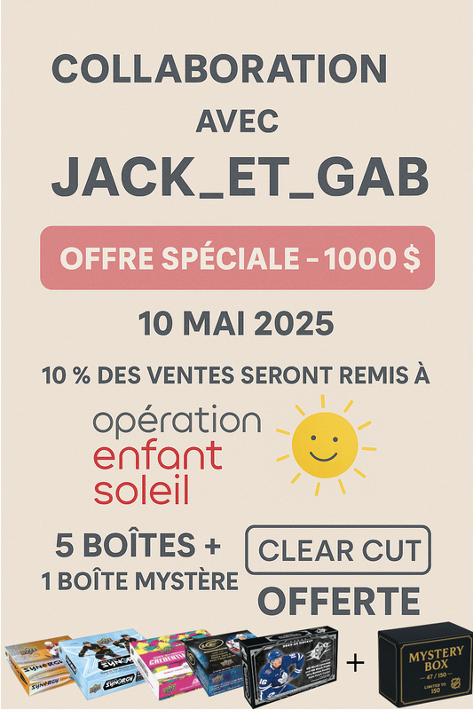 Commandite Live - @Jack_et_Gab / Enfant Soleil
